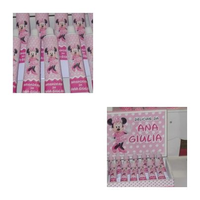 CAIXA MDF PERSONALIZADA MINEY COM 30 BISNAGAS CHEIA